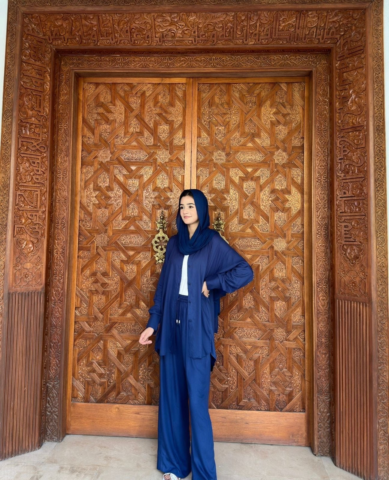 NAVY BLUE SET – Modesty by Q